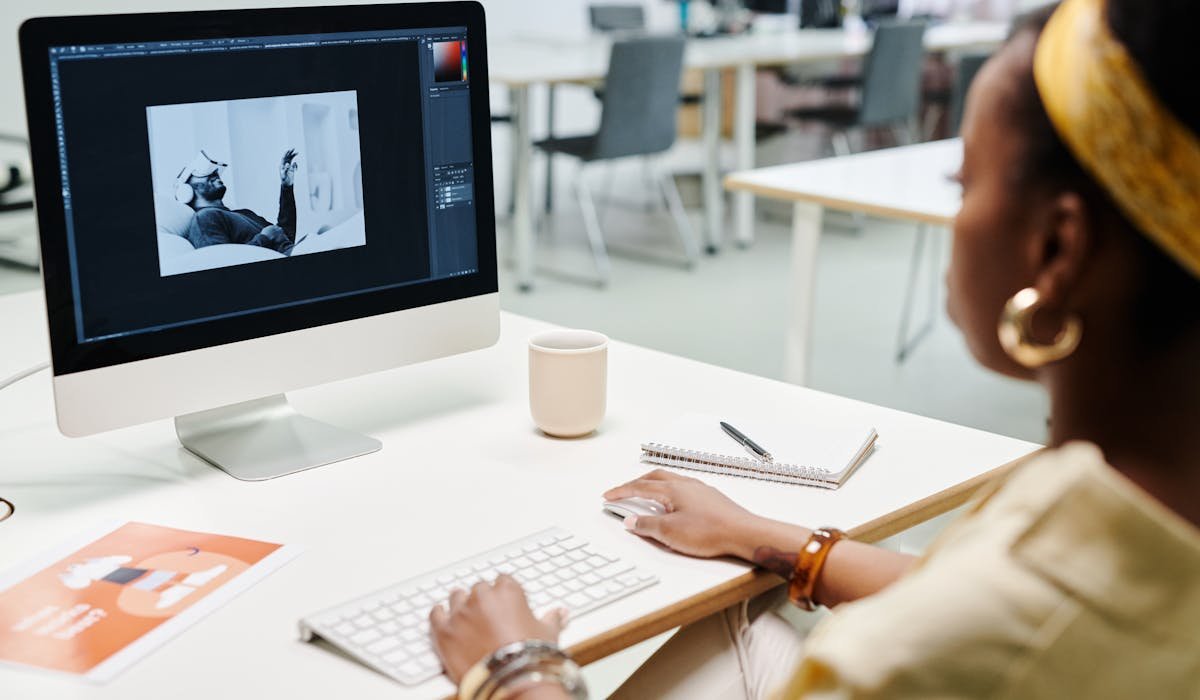 Mac screen showing photo editing app - best free photo editing apps for Mac 2026
