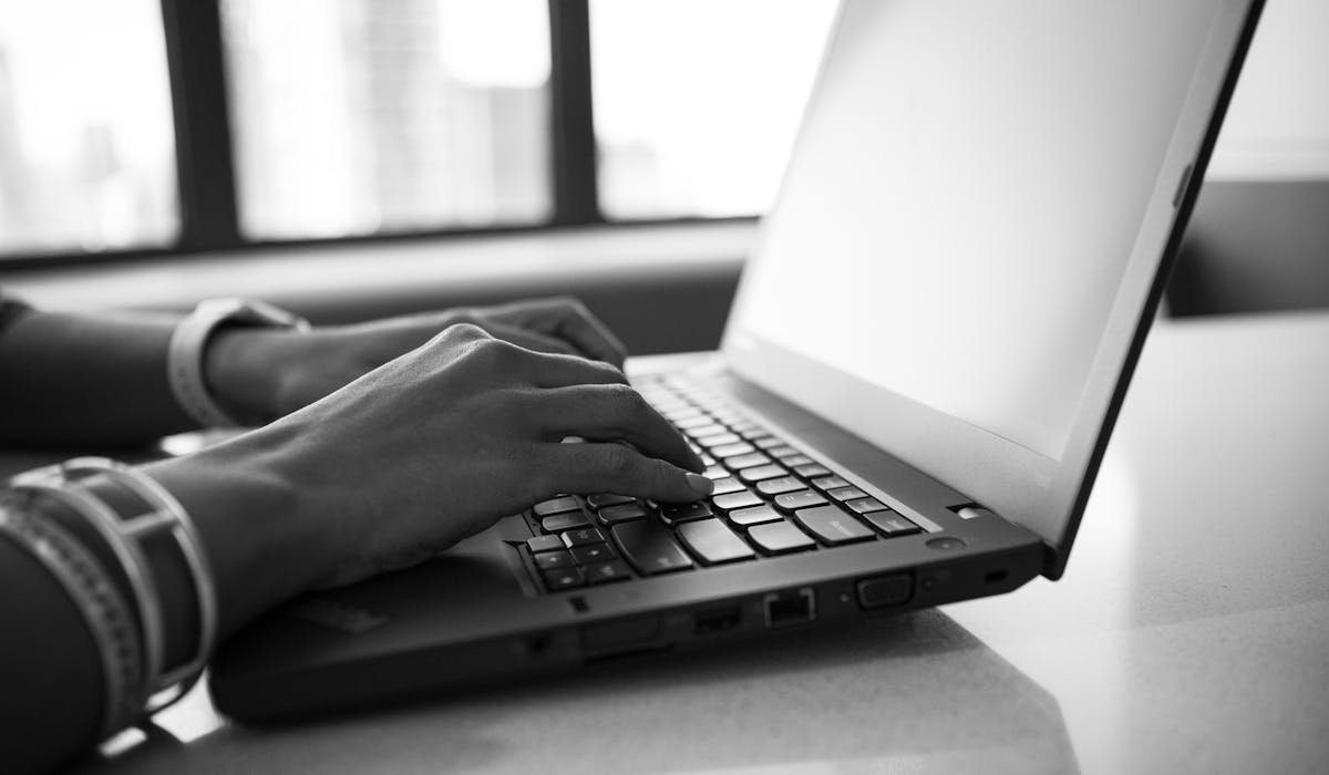 Laptop keyboard hands - how to enable Sticky Keys on Windows
